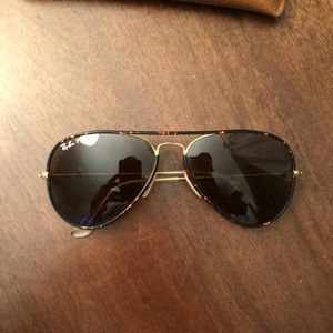 RAY-BAN RB3025JM AVIATOR FULL COLOR SUNGLASSES